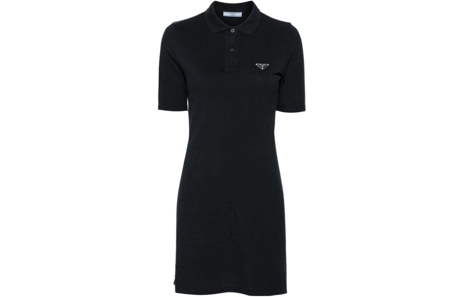 

PRADA Женское платье с короткими рукавами, цвет Black