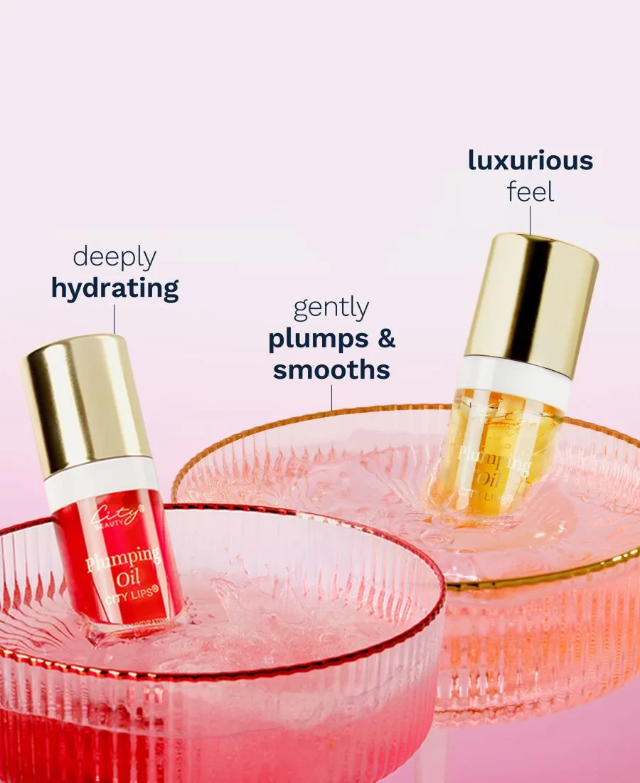 Увлажняющее масло для губ City Lips Plump Oil - Сангрия, 0,23 унции City Beauty, мультиколор colors — фото 4
