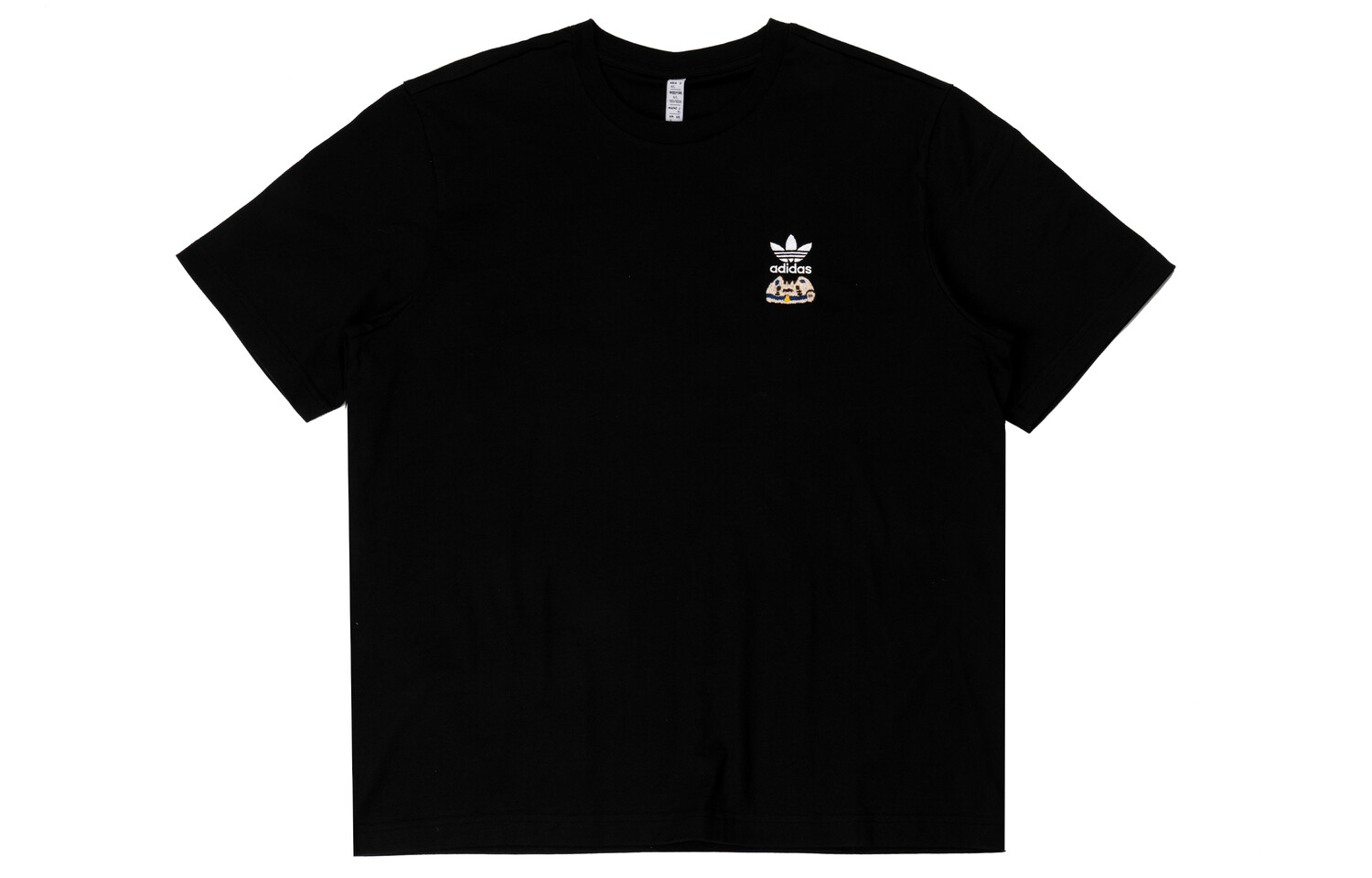 

Футболка унисекс черная Adidas Originals, черный