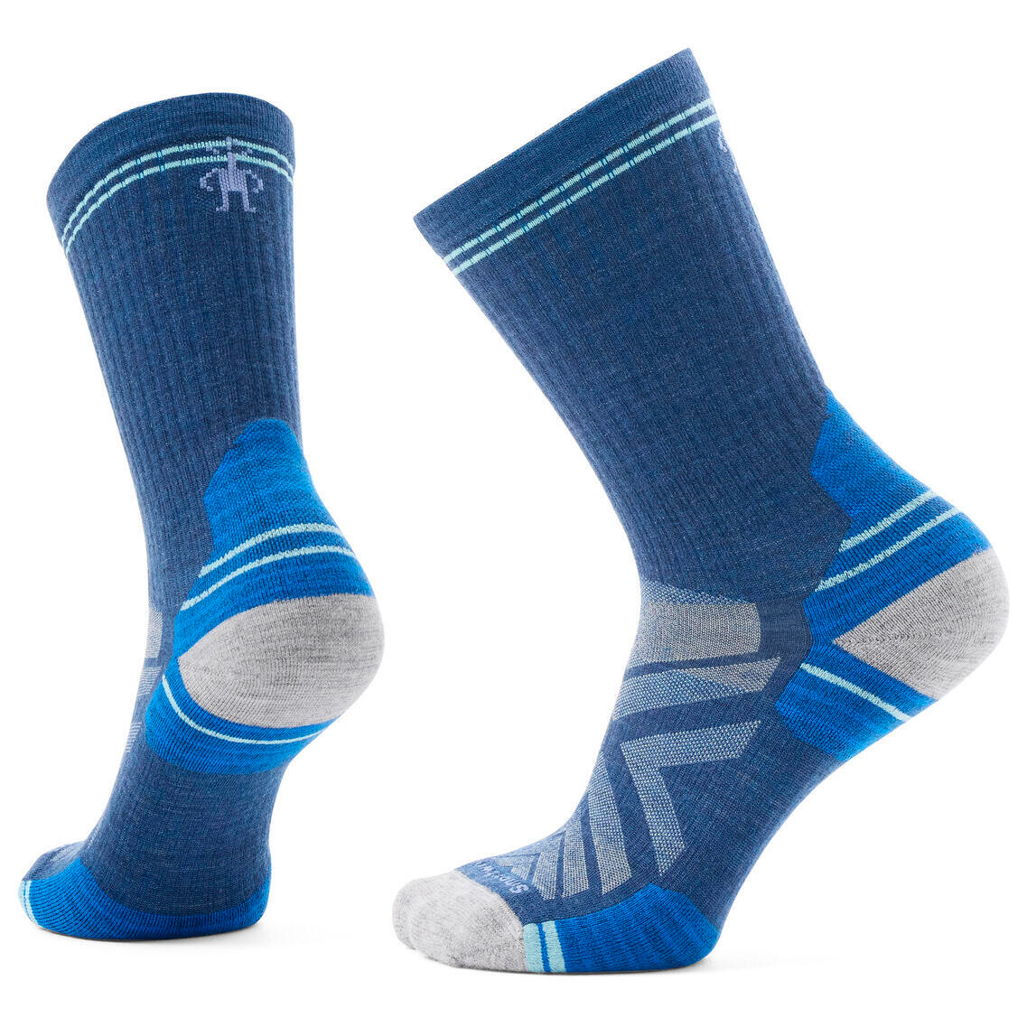 

Походные носки Smartwool Hike Targeted Cushion Crew Socks, цвет Alpine Blue