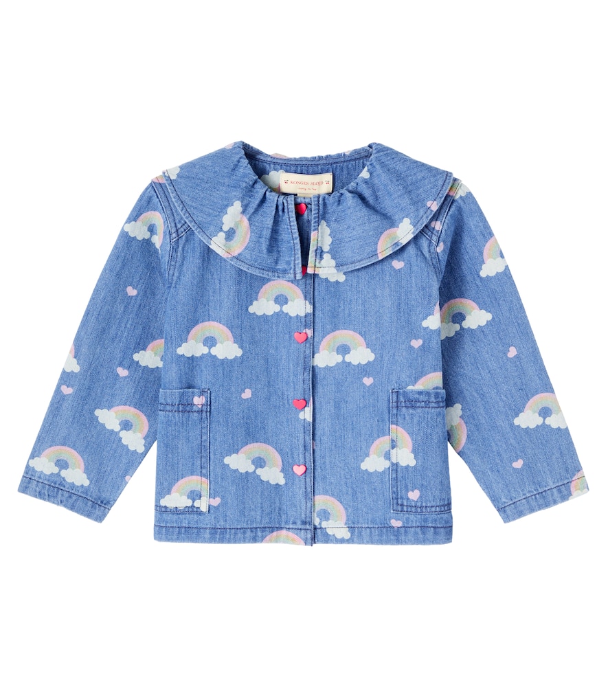 

Джинсовая куртка с принтом Konges Sløjd, Rainbow