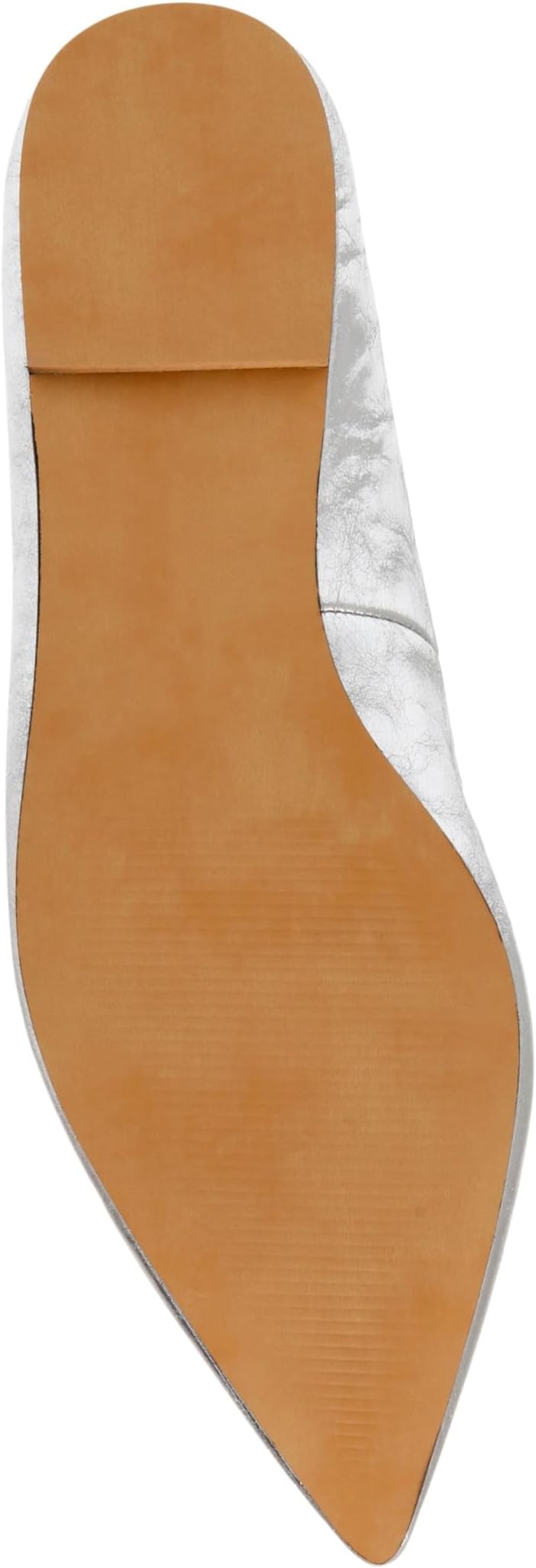 Балетки Steve Madden Luvey, цвет Silver Leather — фото 3
