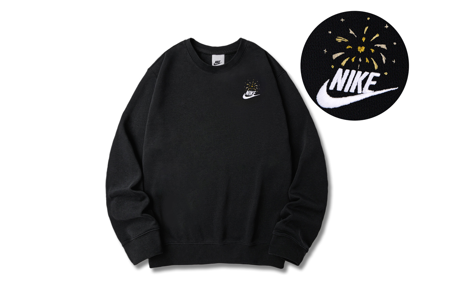 

Унисекс худи Nike черное