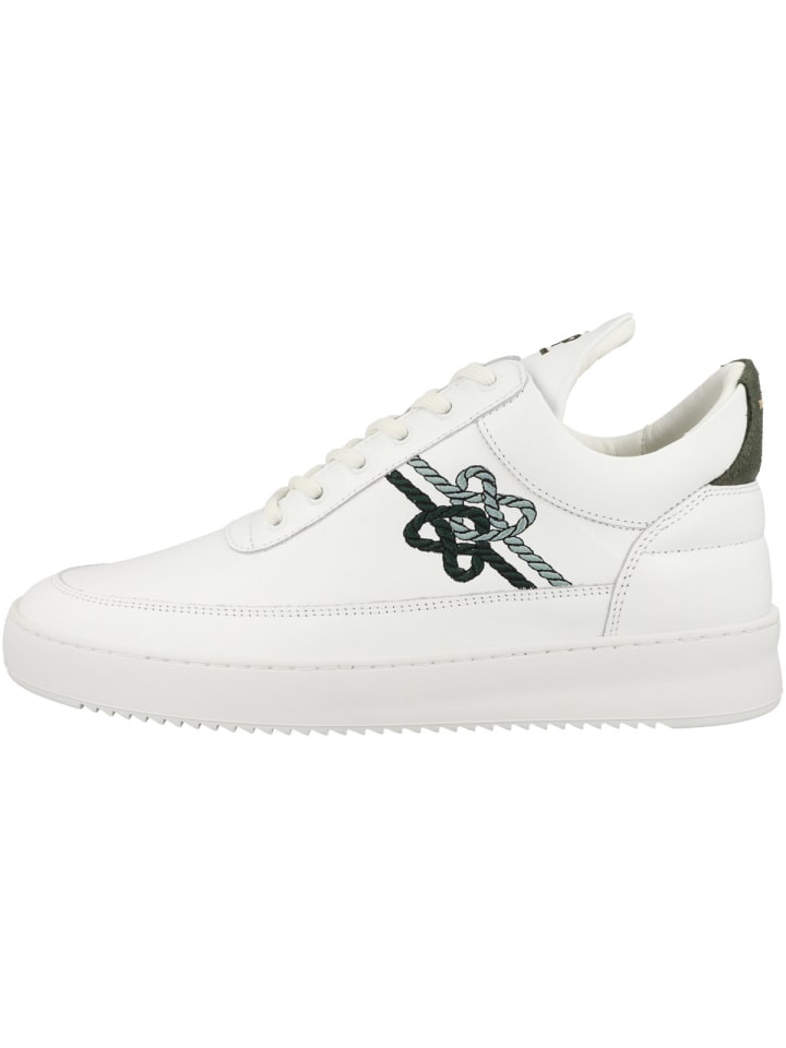 

Кроссовки на шнуровке FILLING PIECES, белый