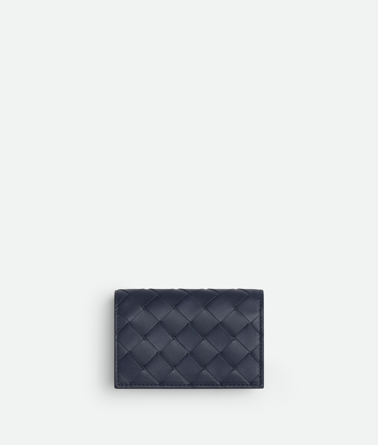 

Intrecciato business card case BOTTEGA VENETA, бездна/кипарис