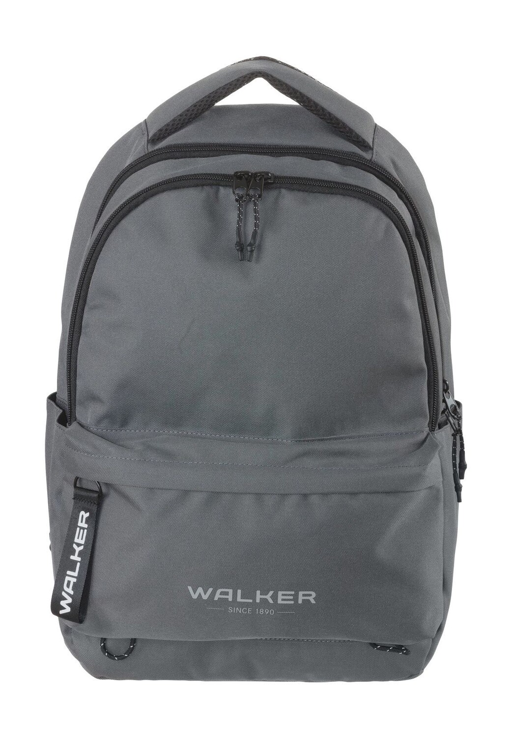 

Рюкзак, отделение на молнии, двусторонняя молния Walker, цвет Asphalt Grey