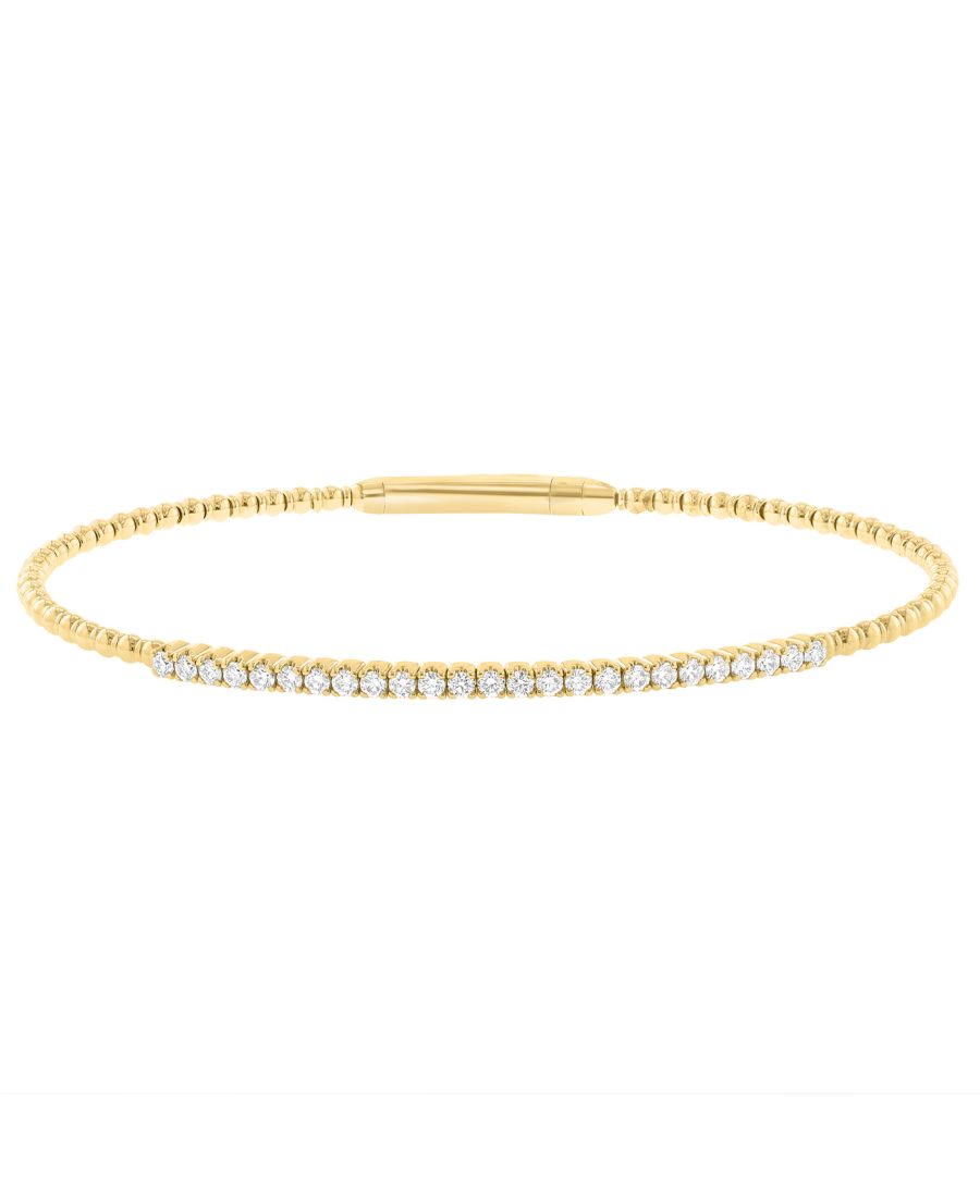 

Браслет с бриллиантами (3/8 карата) из 14-каратного желтого золота EFFY Collection, Yellow Gold