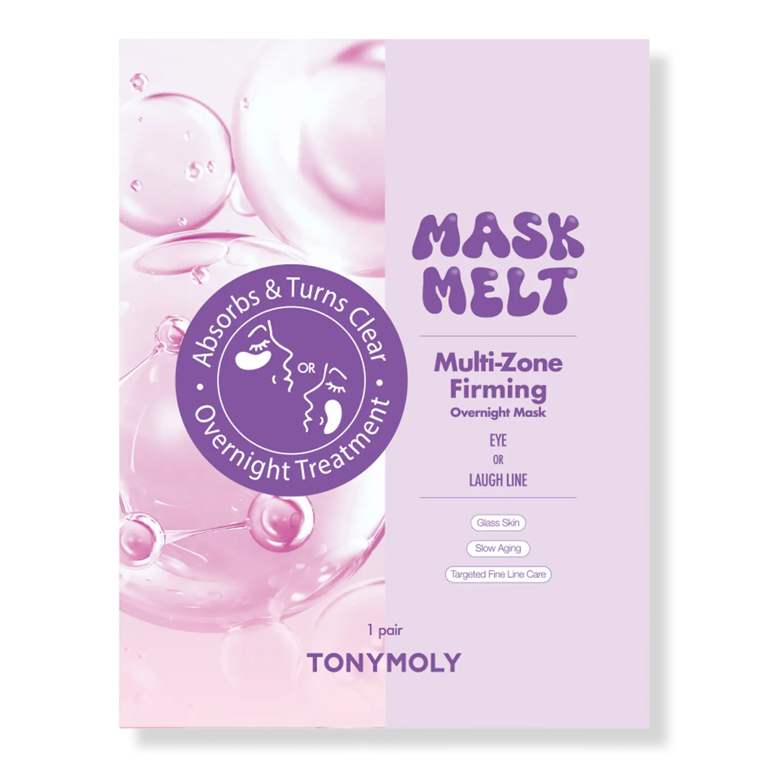 

Маска для лица Mask Melt Multi-Zone Eye + Laugh Line Mask TONYMOLY