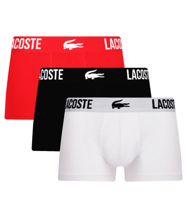 

Трусы 3 шт. Lacoste, мультиколор