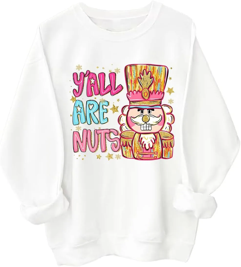 

Толстовка с принтом "Y'all Are Nuts" PZJUS