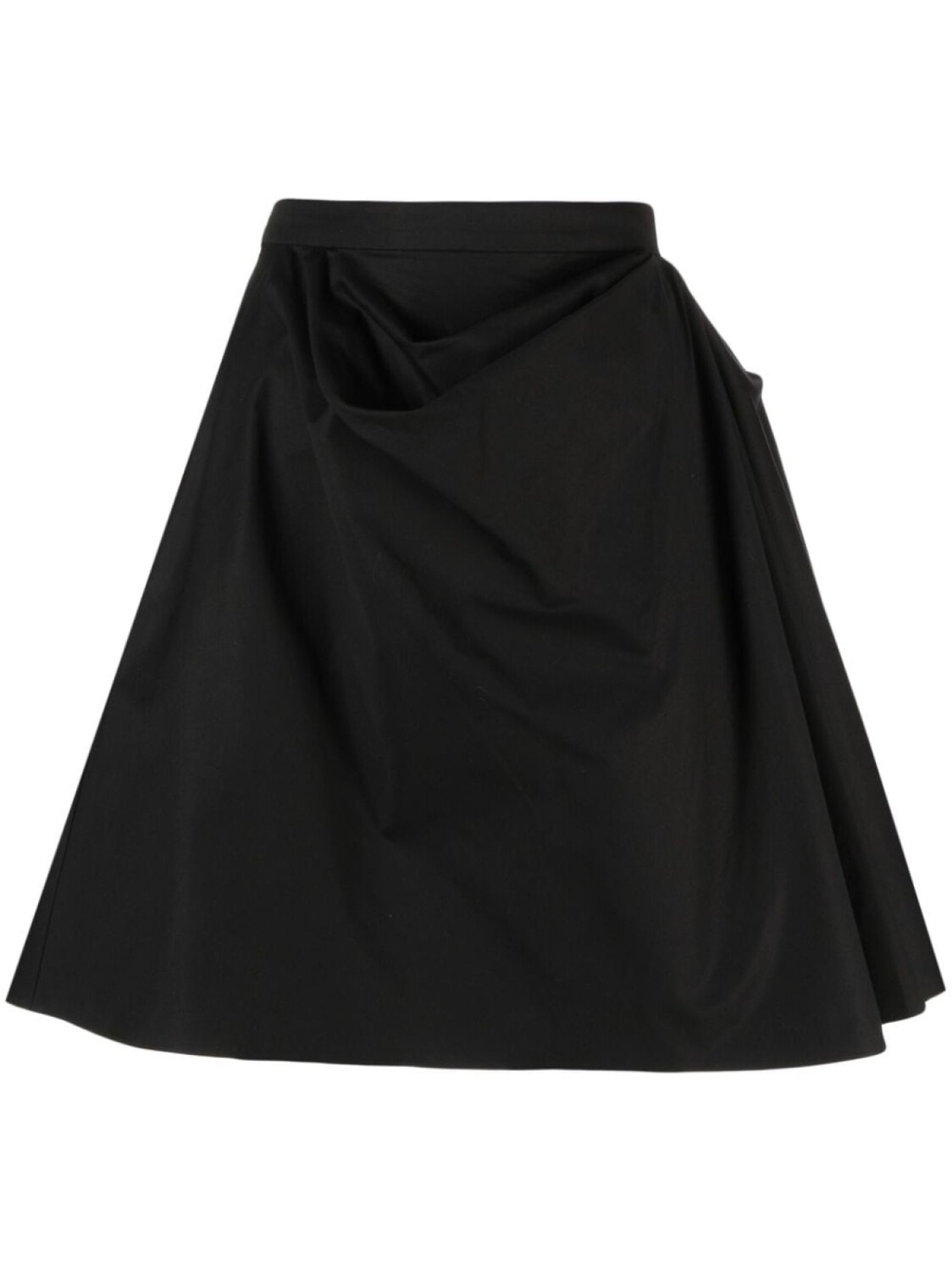 

Alexander McQueen юбка мини с драпировкой, черный