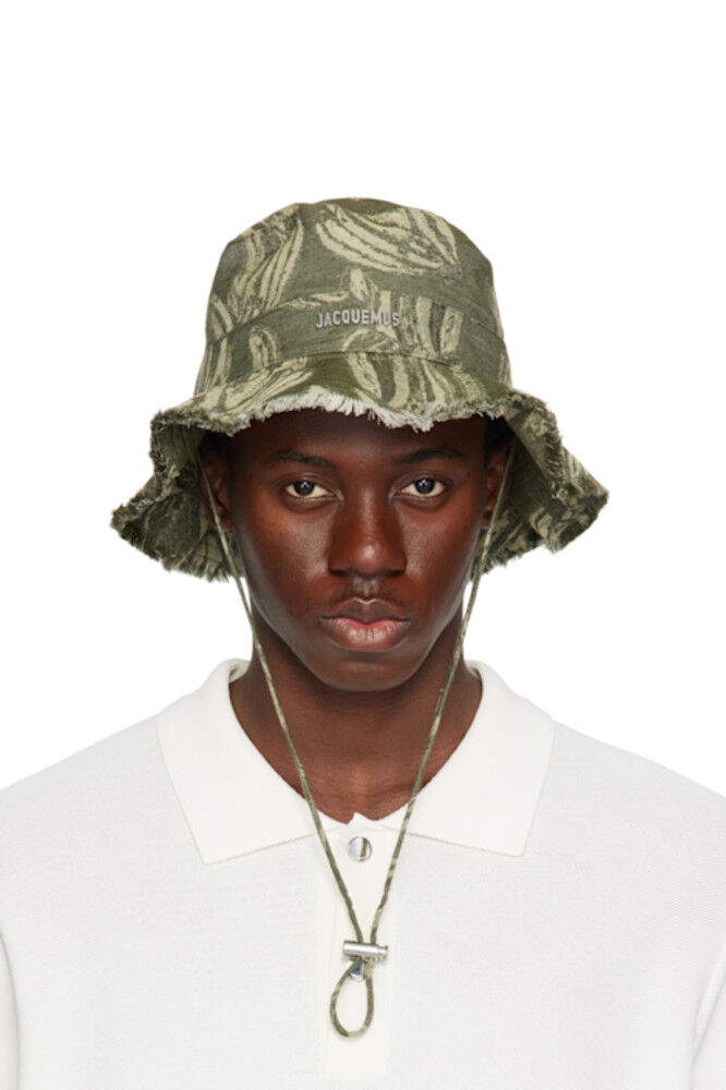 

Шапка цвета хаки «Le bob Artichaut» JACQUEMUS