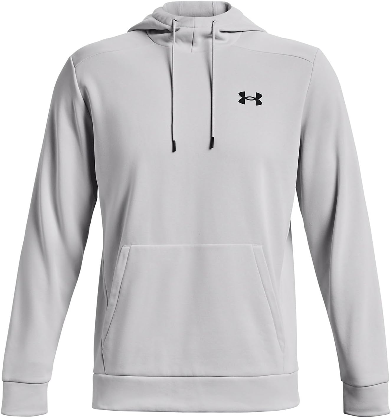 

Флисовая тренировочная куртка Under Armour, худи UA Armour Fleece, мужская, черный/серый