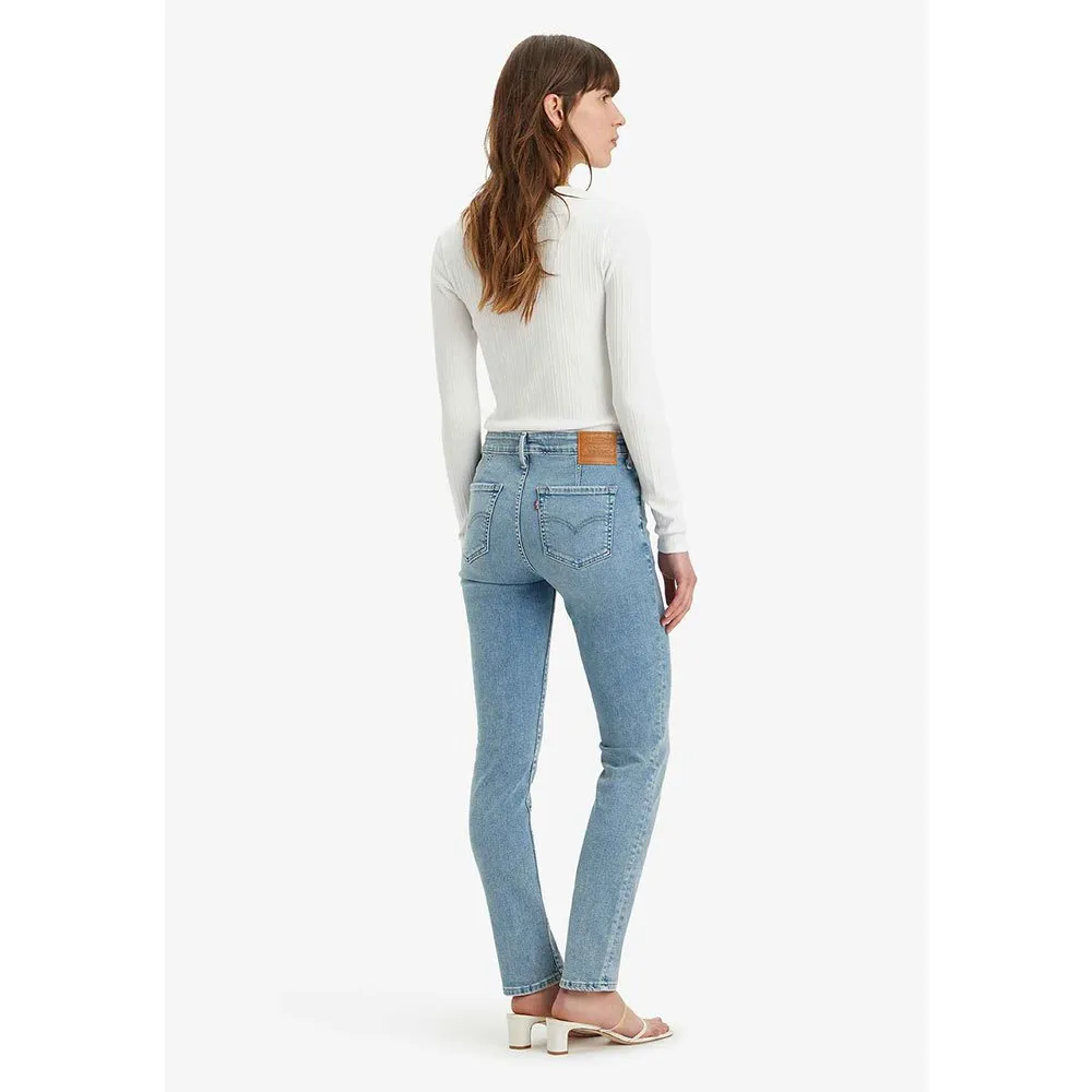 Джинсы Levi's 712 Slim Welt Pocket, синий — фото 2