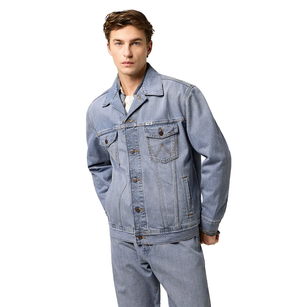 

Куртка Wrangler 112371446 Relaxed Fit denim, синий