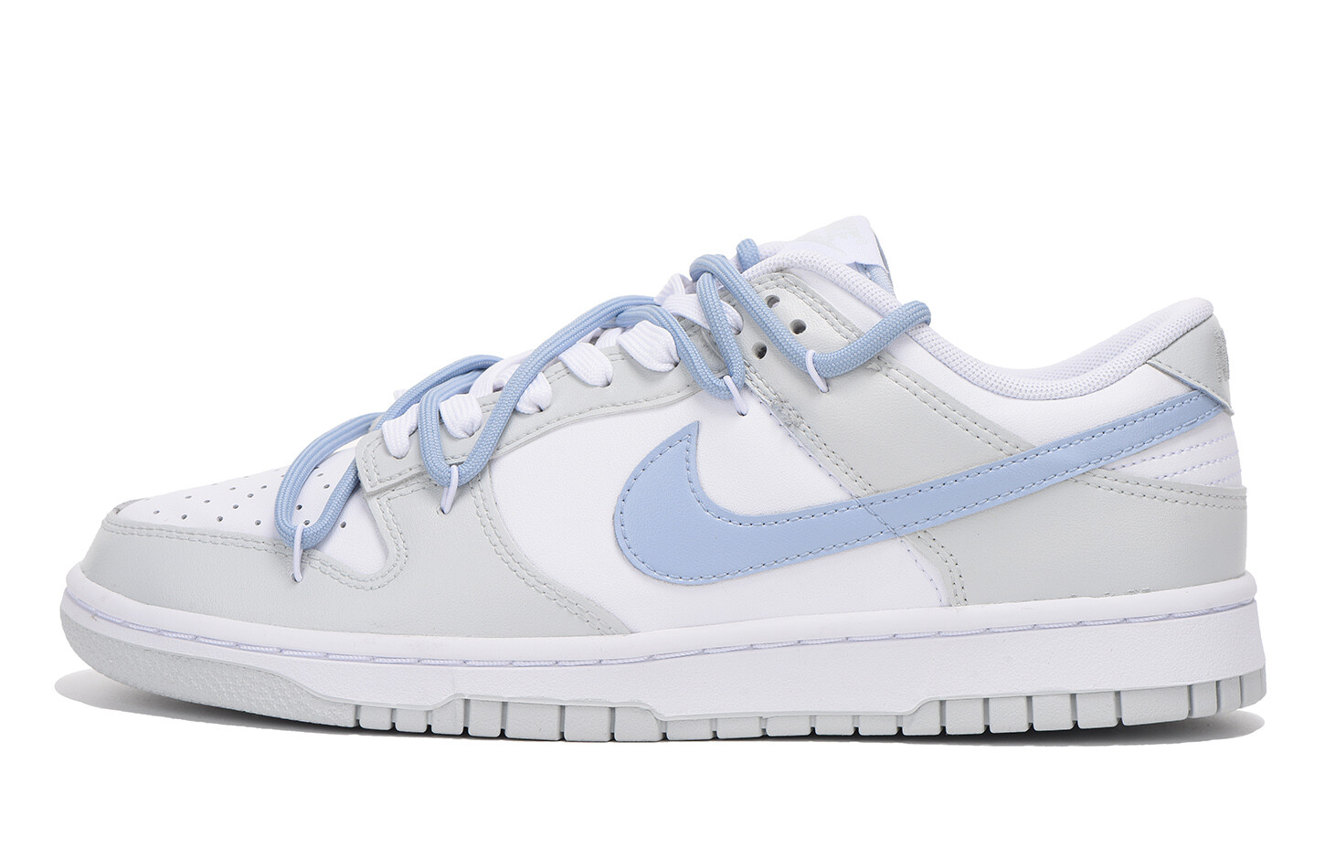 

Кроссовки Nike Dunk Skateboard Shoes Men Low-Top Gray Blue
