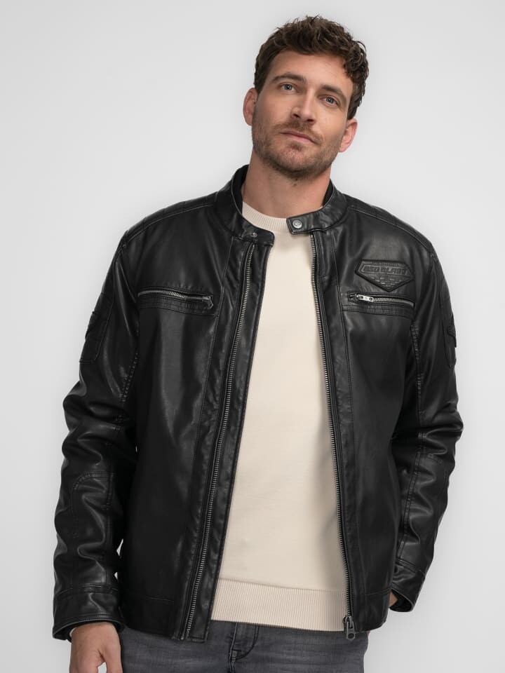 

Зимняя куртка Petrol Industries PU Bikerjacke Girdwood, черный