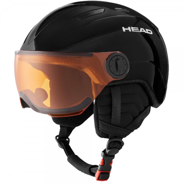 

Шлем для сноуборда Mojo Visor Mips с козырьком Head, черный