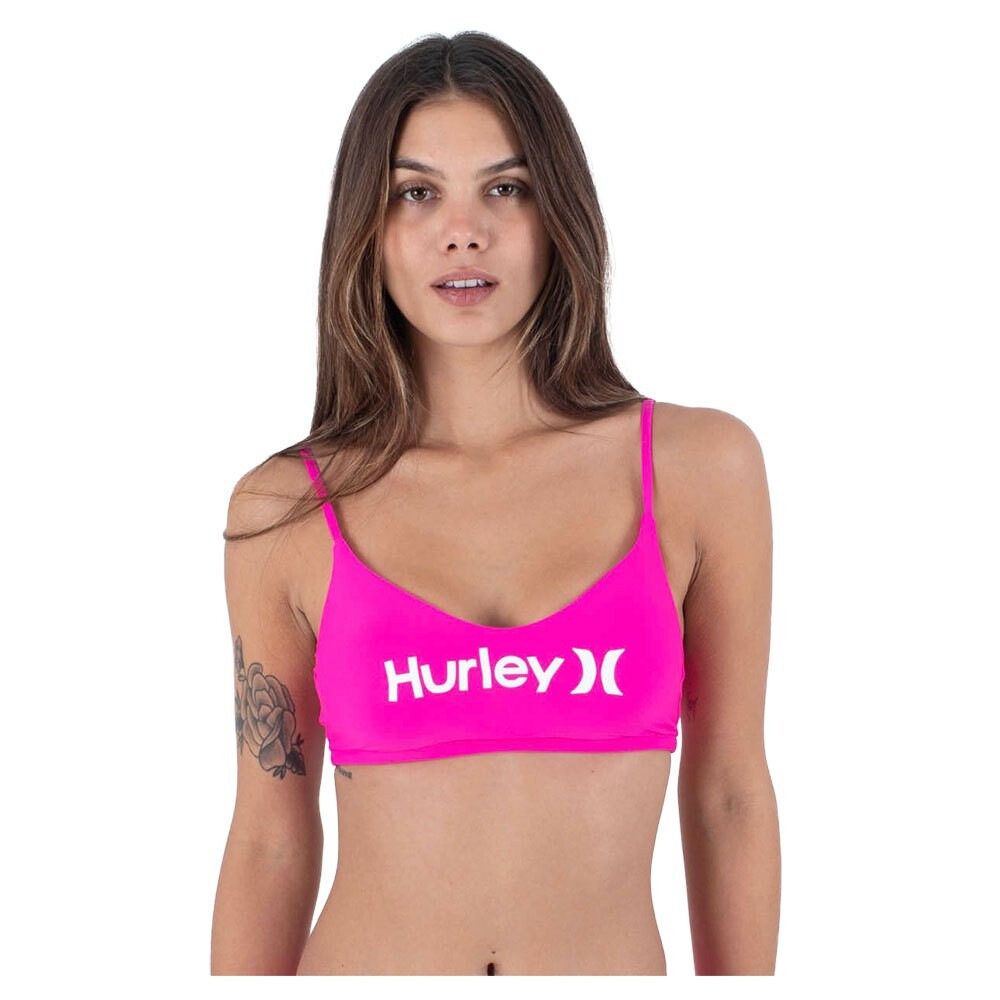

Топ бикини Hurley Oao, розовый