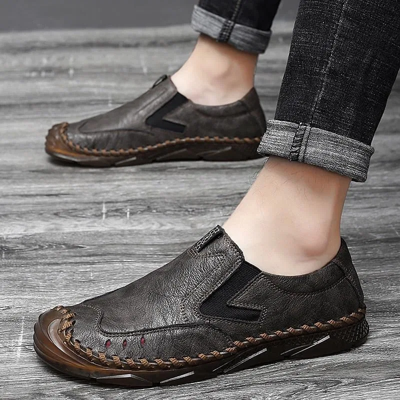 Туфли Oxford, дышащие, Step Loafers, серый DUYHBAWRS — фото 2