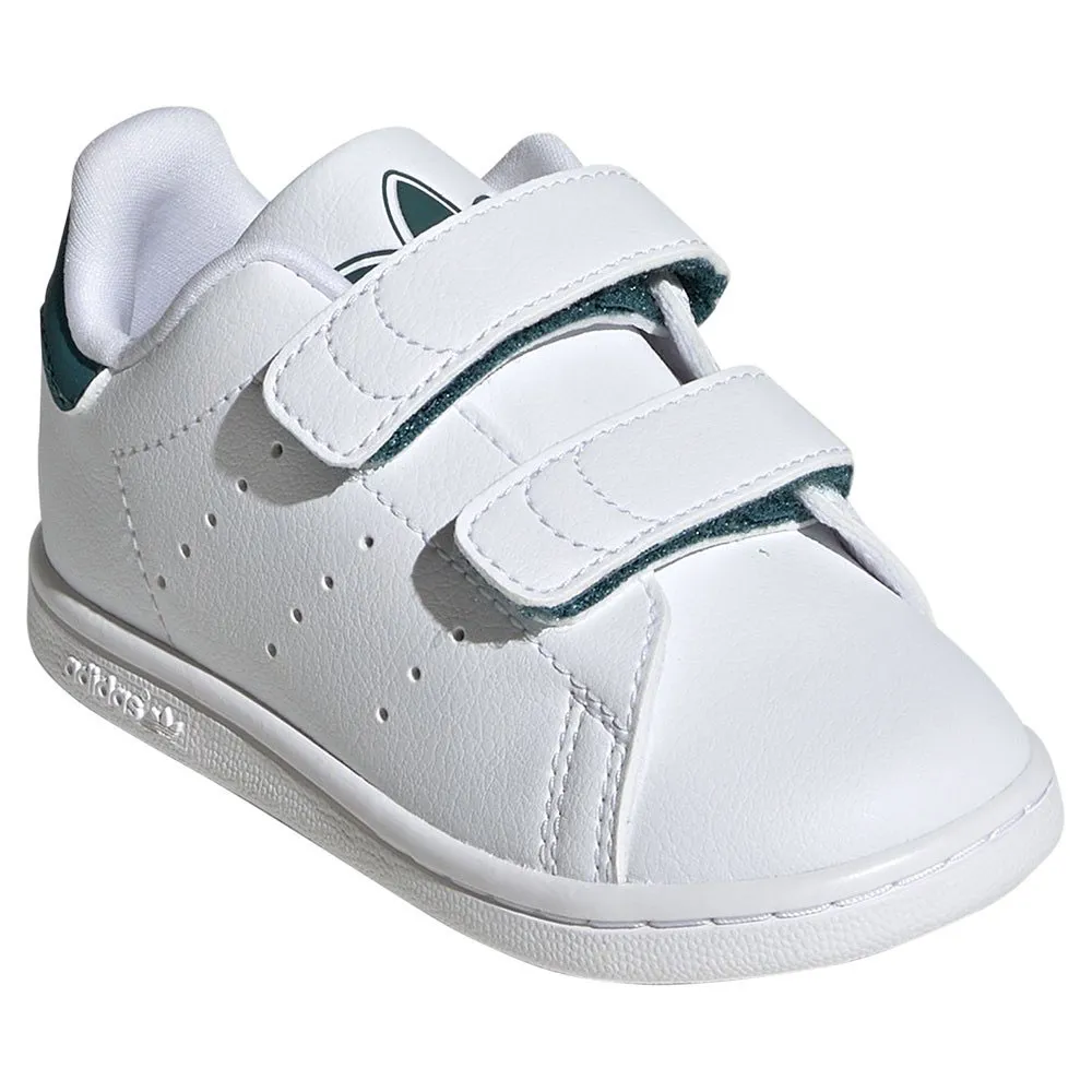 Кроссовки adidas Originals Stan Smith CF infant, белый — фото 4