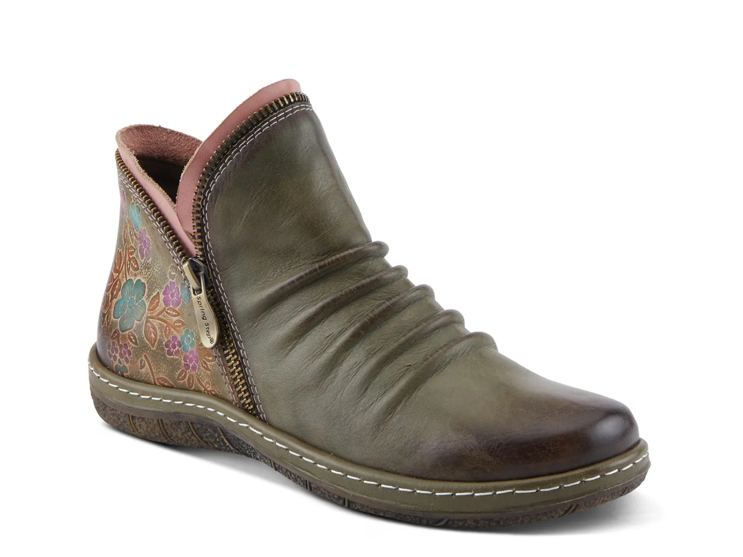 Ботильоны Chesapeake Bootie L'Artiste By Spring Step, оливково-зеленый