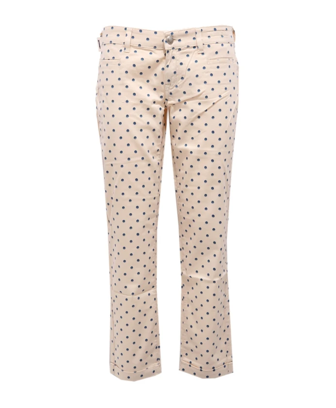 

Стильные брюки, изготовленные в Италии. Jacob Cohã«N, мультиколор