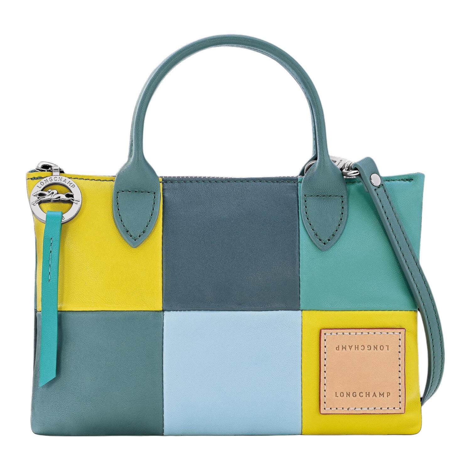 

LONGCHAMP Сумка через плечо Metis из овчины миниатюрная женская светло-зеленая серая