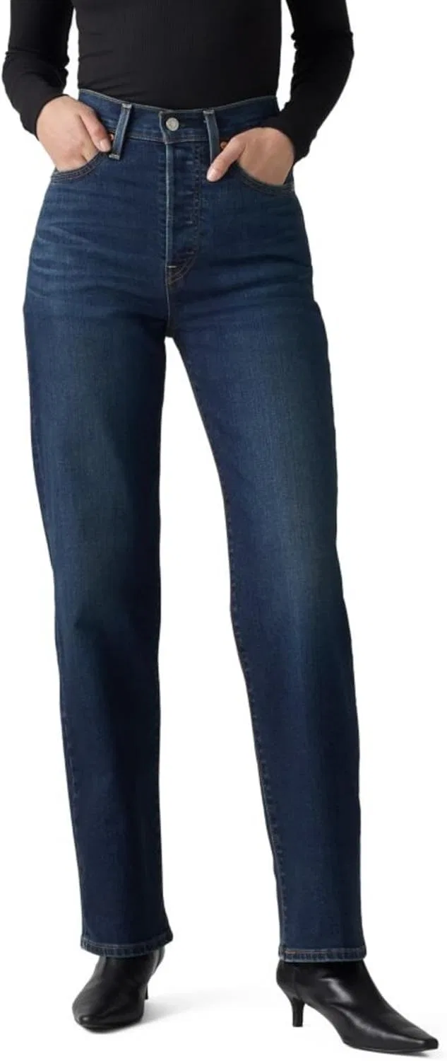 Levi's Женские джинсы Ribcage Straight Full Length, Get Organized (Stretch)