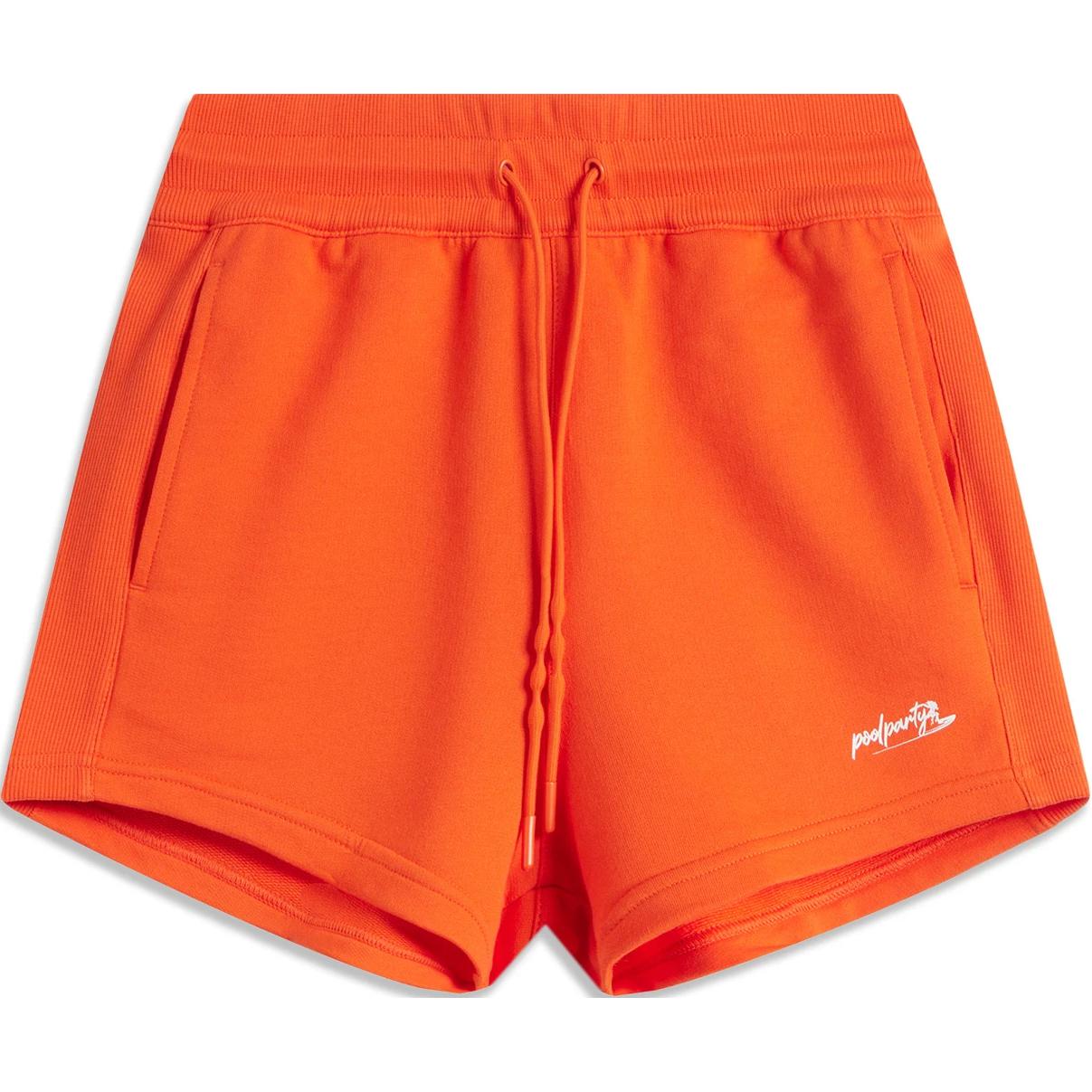 

Женские повседневные шорты LiNing Sports Life Collection, ярко-оранжевого цвета
