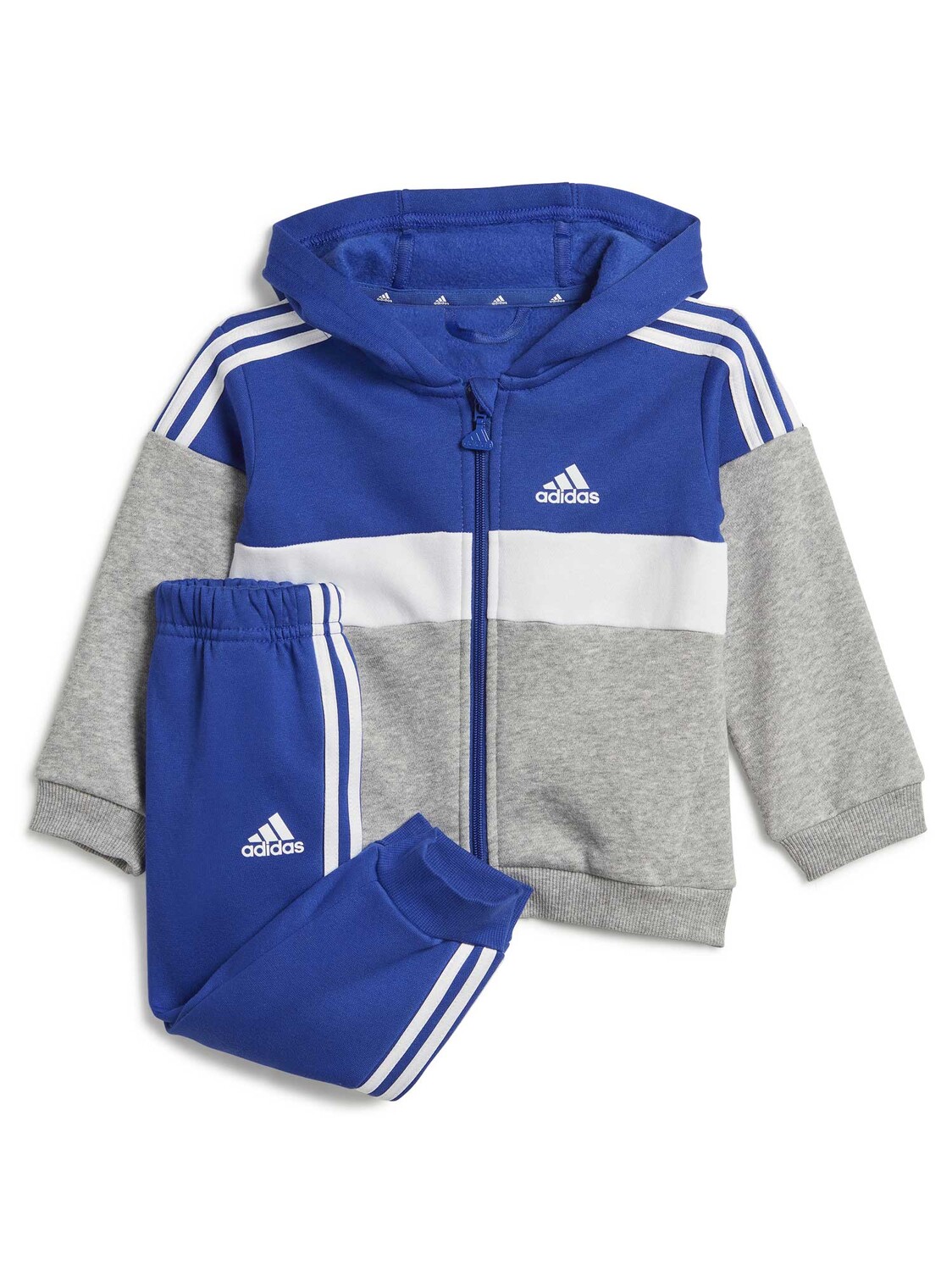 

Спортивный костюм Adidas Sportswear Tiberio 3-S Colorblock Fleece Kids, синий