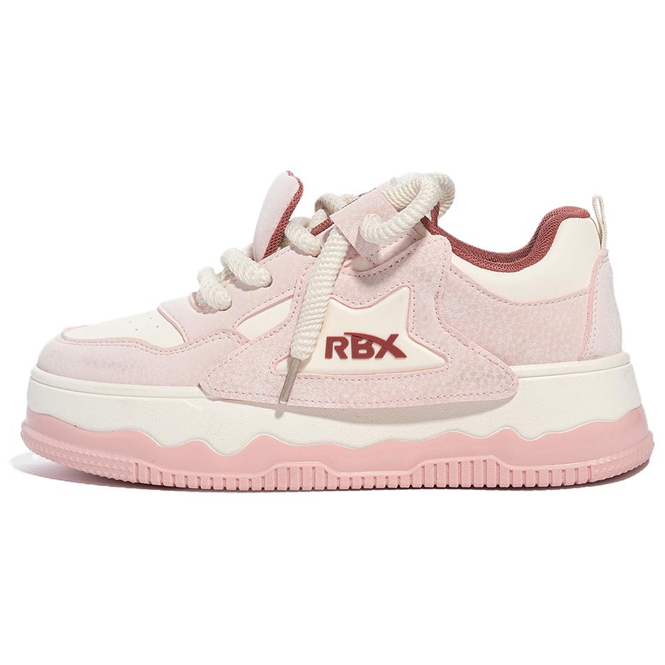 RENBEN Женские низкие скейтерские кеды бежево-розовые, цвет Beige Pink