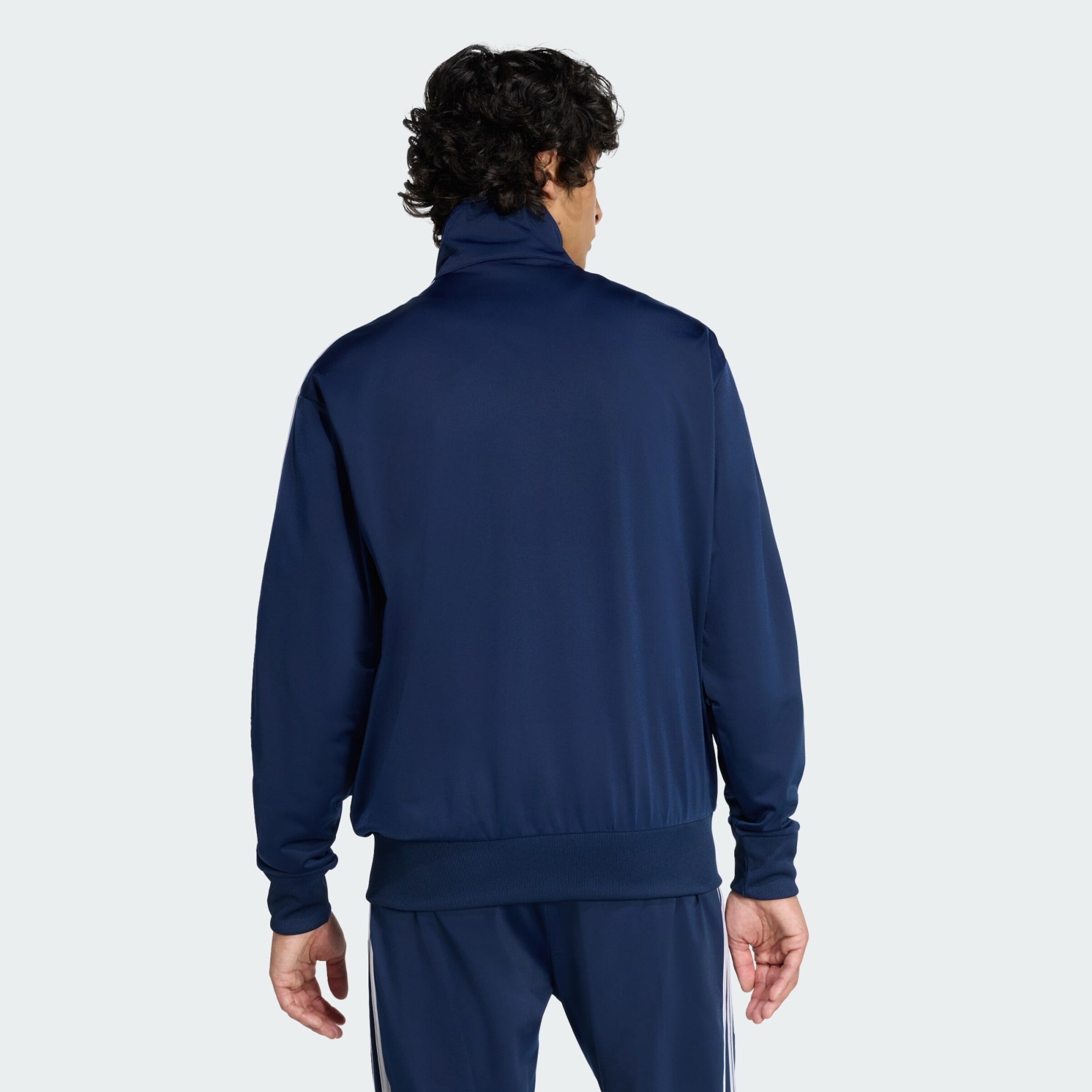 Adidas Originals Толстовка с капюшоном на молнии 'Firebird' в цвете Navy — фото 3
