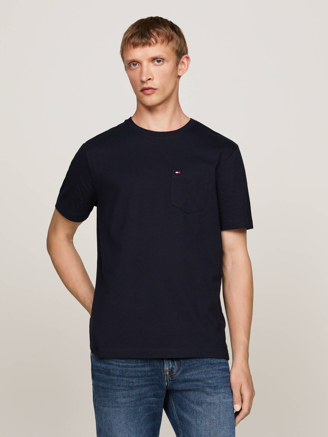 

Футболка Tommy Hilfiger Regular Fit, темно-синий