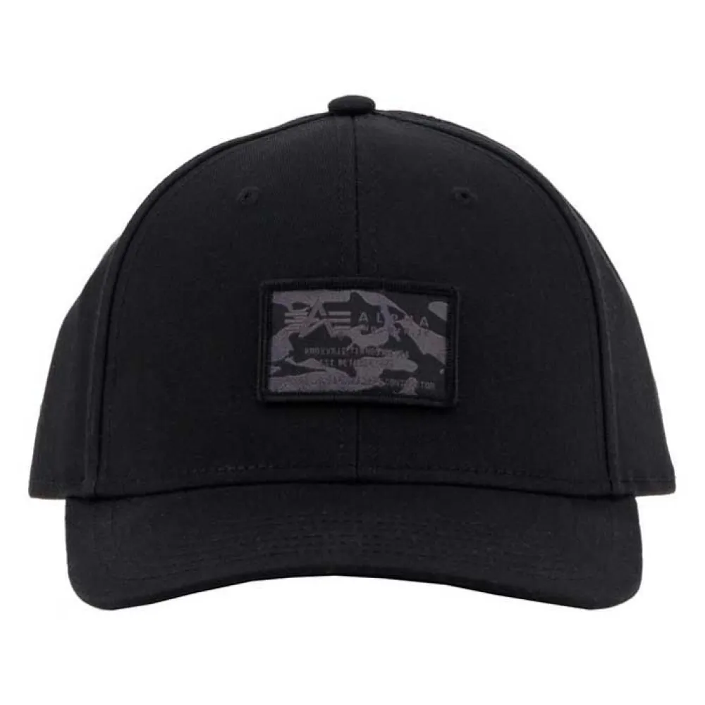 

Кепка Alpha Industries Crew Camo, черный