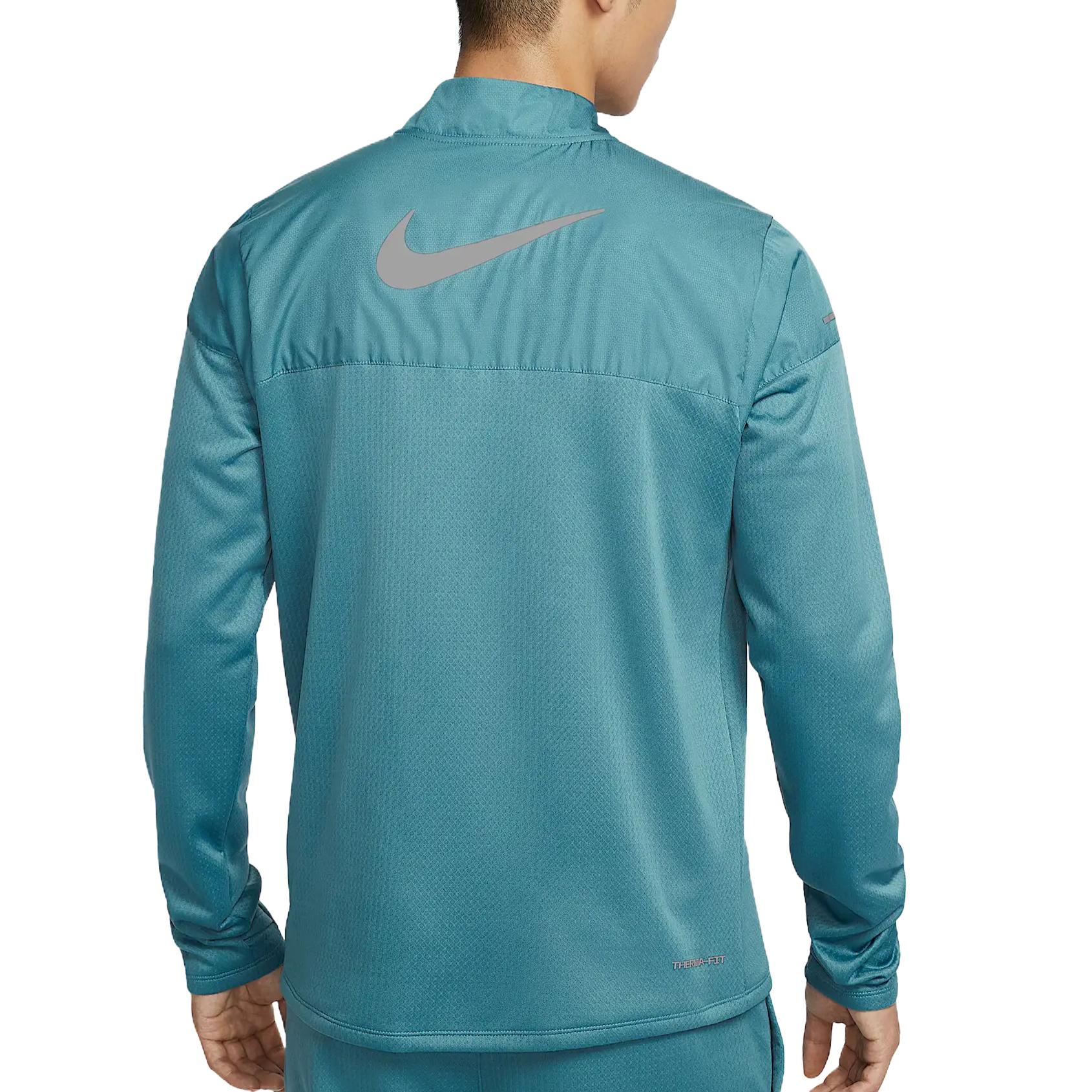 Nike Футболка Therma-FIT Sphere Element мужская Smoke Blue — фото 4