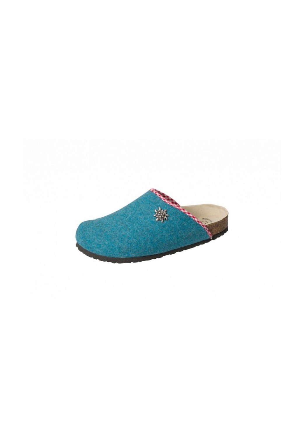 Войлочные тапочки Schuhmode Weeger, бирюзовый