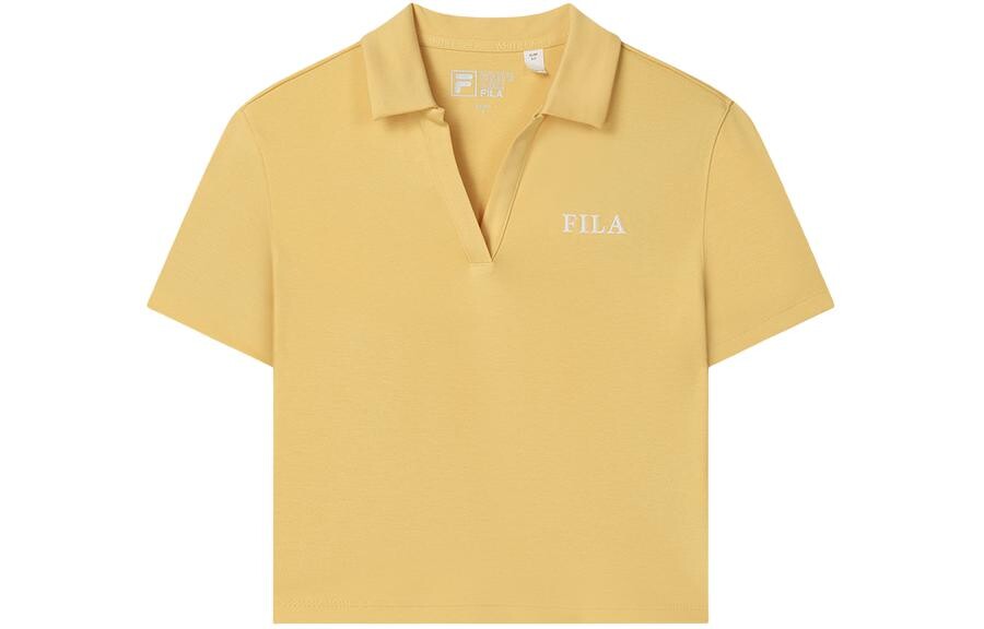 

Рубашка поло женская пшеничная Lang Huang Fila