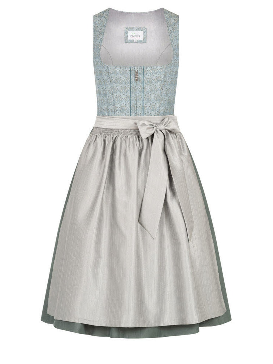 

Широкая юбка в сборку Trachtenhof Nübler Midi Efia, синий