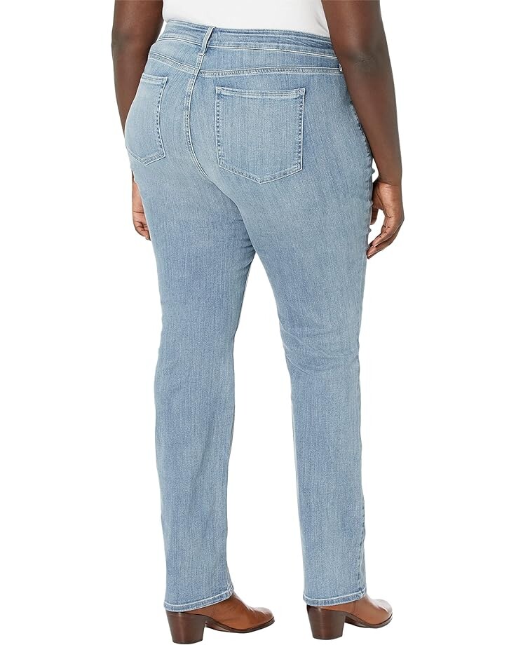

Джинсы NYDJ Plus Size Marilyn Straight in Thistle Falls, цвет Thistle Falls