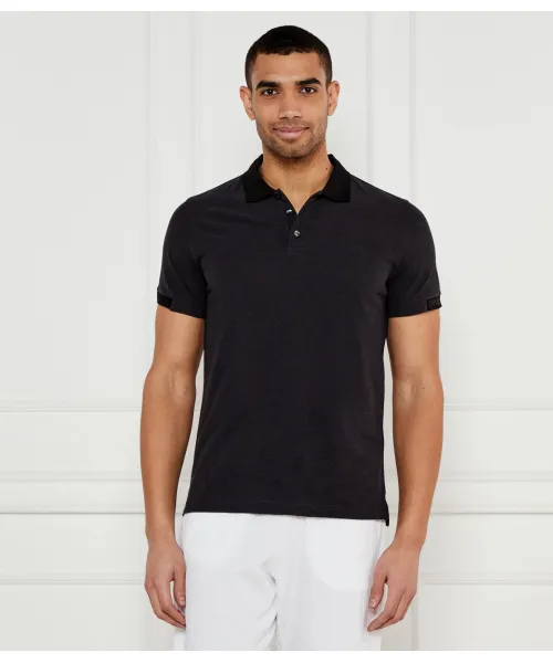 

Футболка поло Regular fit Emporio Armani, черный