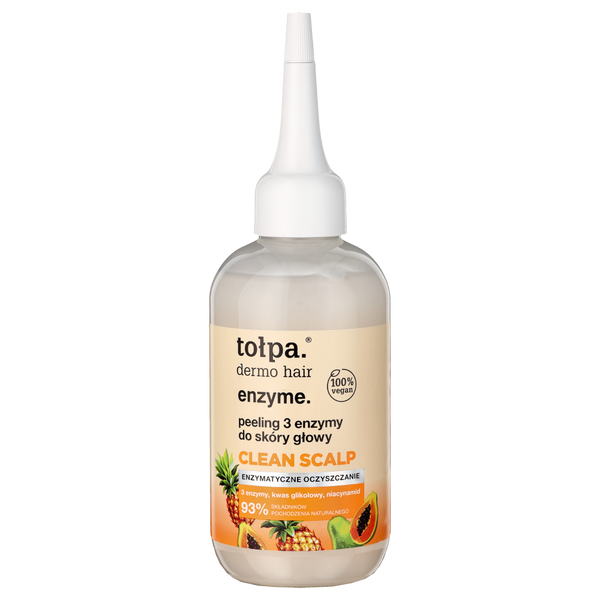 

Пилинг 3 энзима для кожи головы, 100 мл Tołpa Dermo hair enzyme