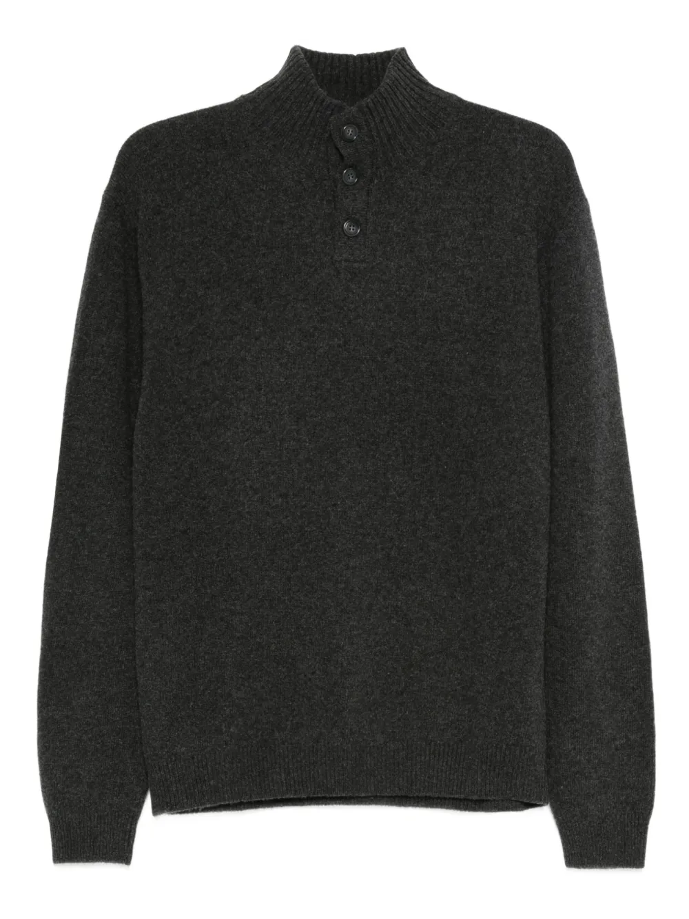 

Свитер с высоким воротником Daniele Fiesoli, серый