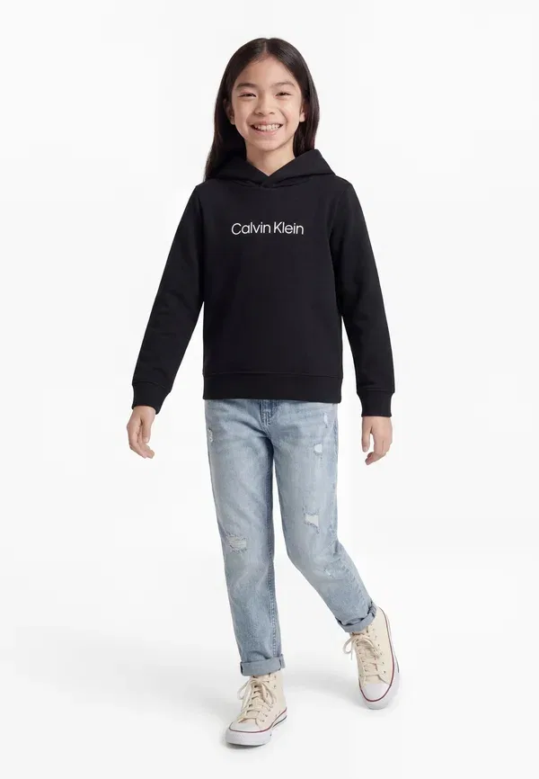 Толстовка с логотипом Calvin Klein Jeans, черный