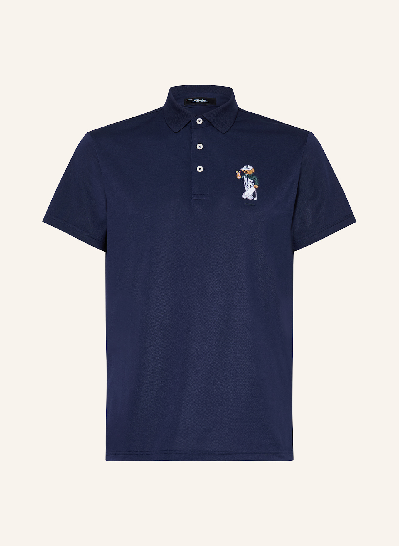 

Функциональная рубашка поло Rlx Ralph Lauren, синий