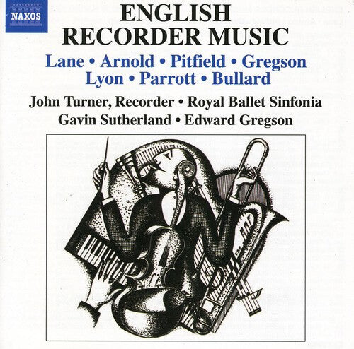 

CD диск Lane / Royal Ballet Sinfonia / Turner: English Recorder Music