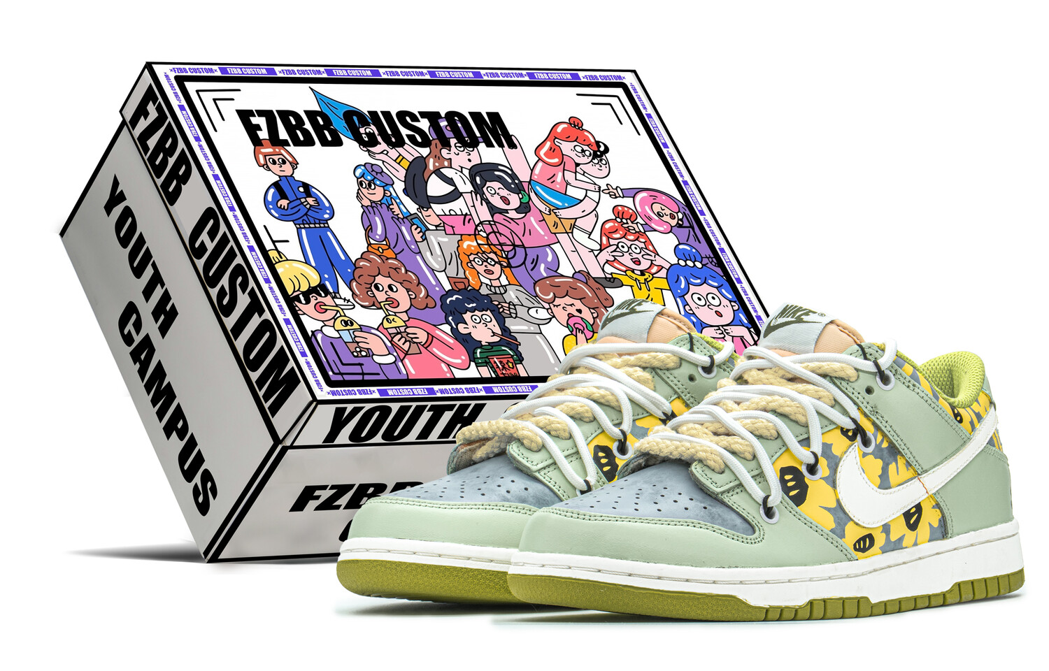 

Женские кроссовки для скейтбординга Nike Dunk