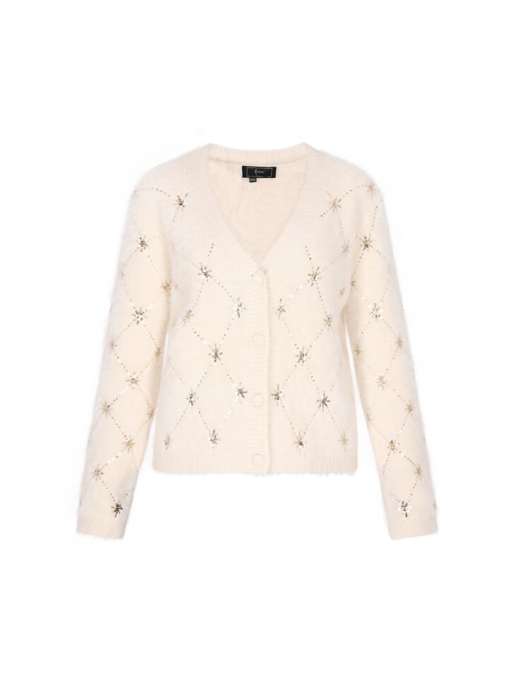 

Спортивная куртка faina Cardigan, цвет Wollweiss