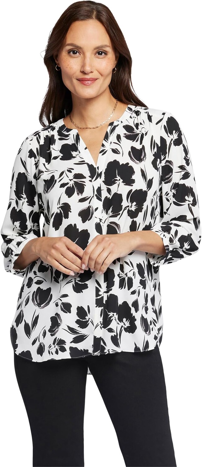 

Блуза NYDJ Pintuck Blouse, цвет campanil