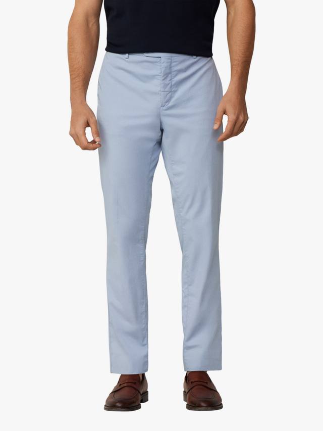 

Облегающие кенсингтонские брюки-чинос Hackett London, цвет Spa Blue